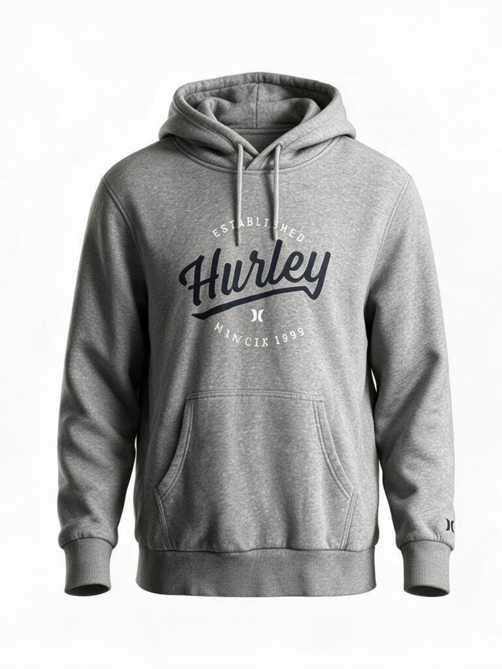 Hurley Gray Men’s Hoodie Size XL